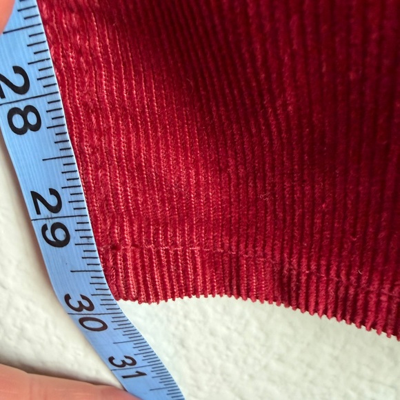 GAP Boys' Red Slim Straight Fit Corduroy Pants - Picture 9 of 9